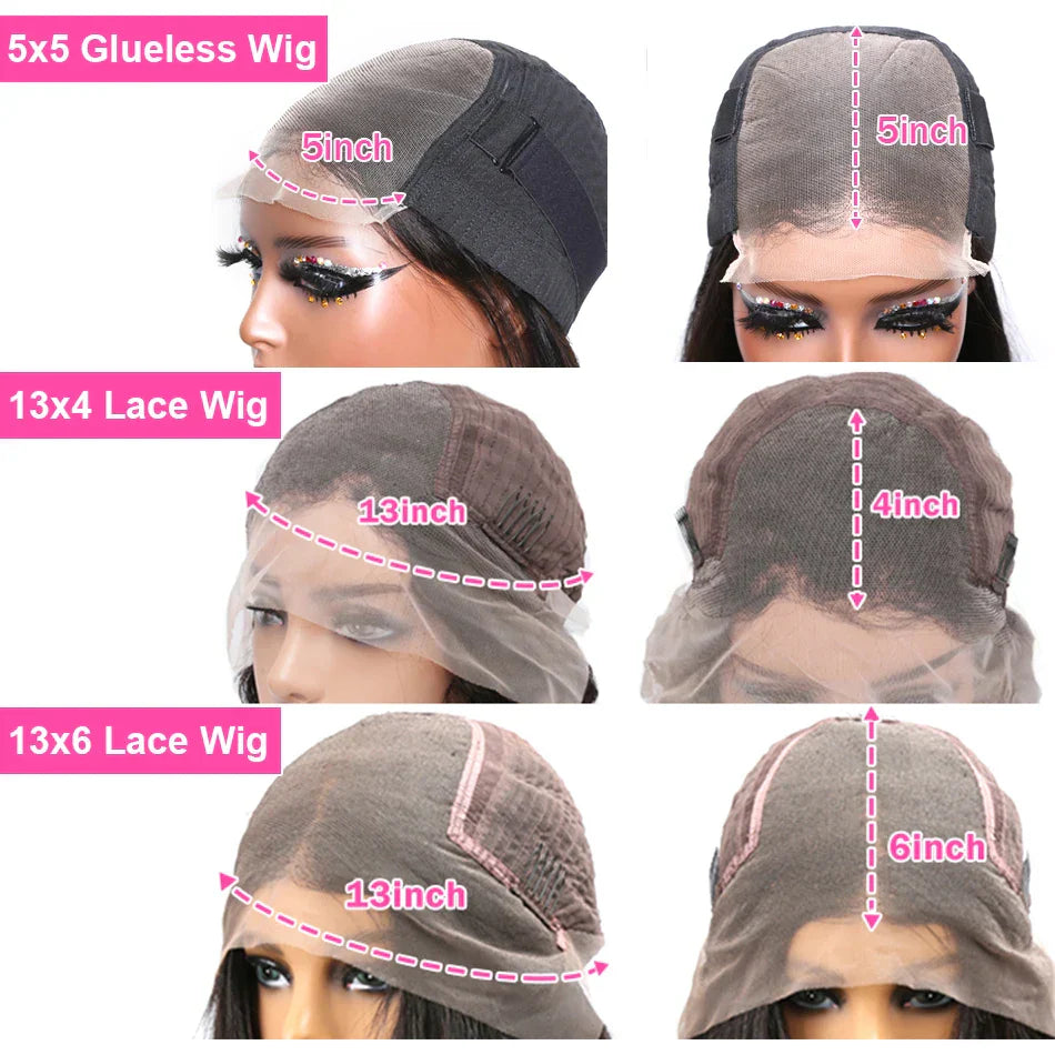 Luvin Body Wave 13X6 Lace Frontal Wigs