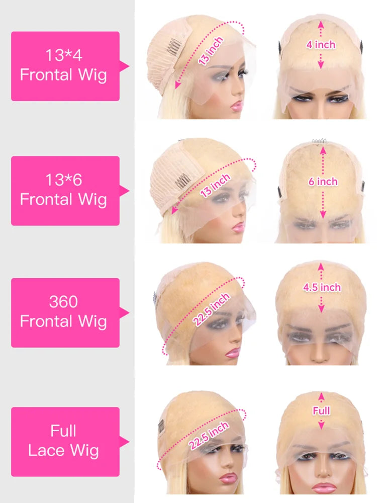 Hd Lace Frontal Wig 13X4 13X6 Full Lace