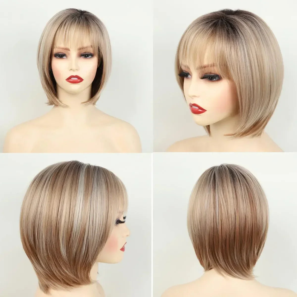 Soft & Healthy Mommy Wig Short Blonde Bob