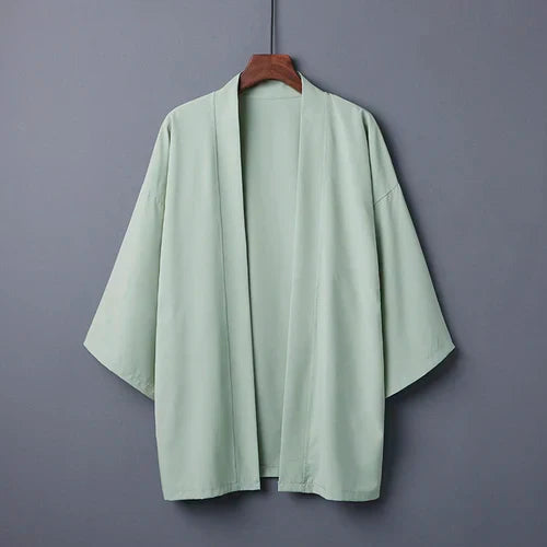 Loose Japanese Kimono - Unisex Harajuku Summer Beach Coat
