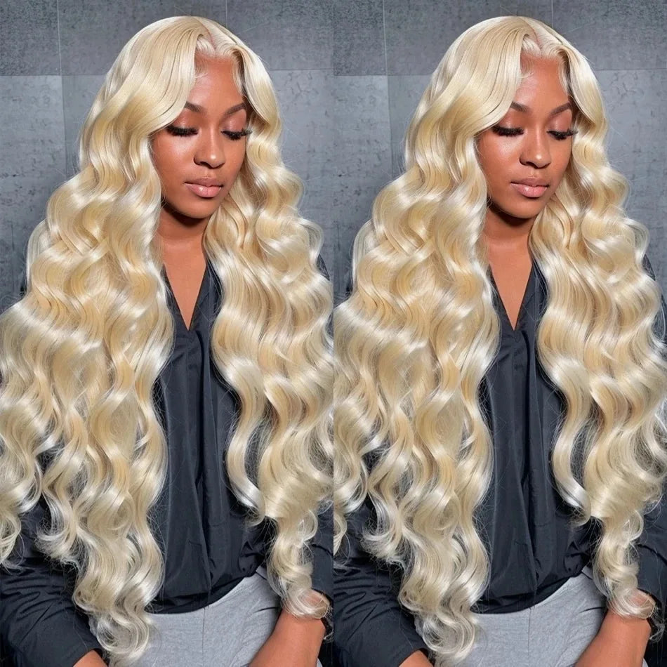 Lace Frontal Wigs Human Hair Blonde 13X4 13X6
