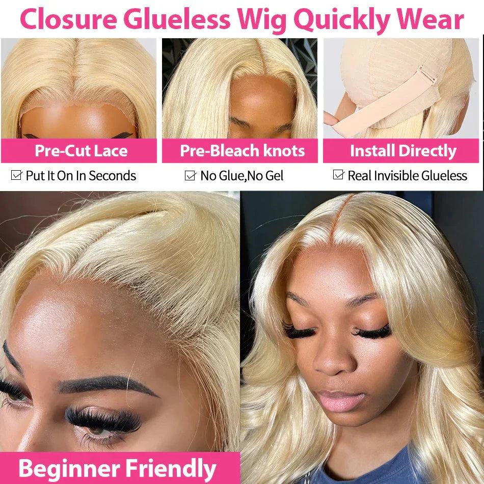 Melodie 40Inch Honey Color Body Wave 13X6 Hd