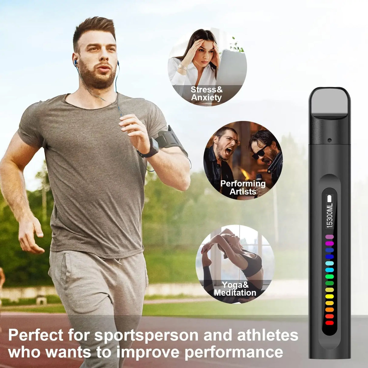 Smart Breathing Trainer, Breathing Exercise Device With Breath