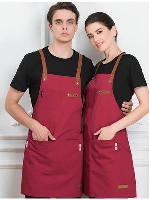 Unisex Fashion Chef Cook Kitchen Apron Coffee Shop