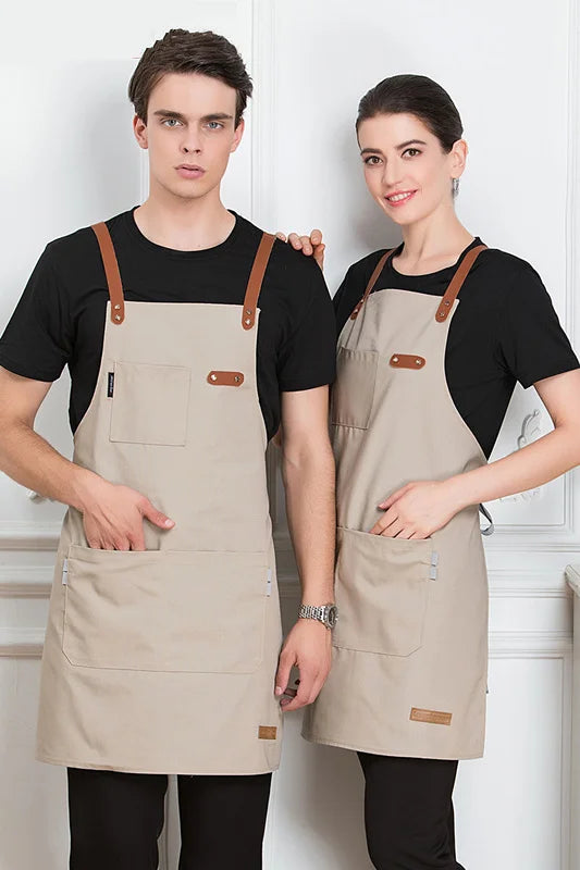 Unisex Fashion Chef Cook Kitchen Apron Coffee Shop