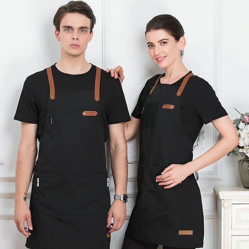 Unisex Fashion Chef Cook Kitchen Apron Coffee Shop