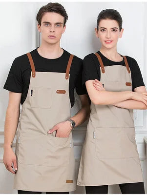 Unisex Fashion Chef Cook Kitchen Apron Coffee Shop