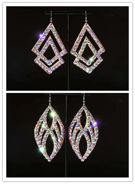Wholesale Crystal Rhinestone Earrings