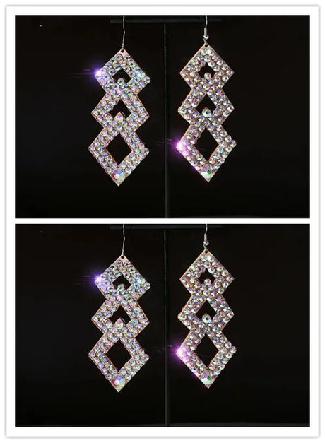 Wholesale Crystal Rhinestone Earrings
