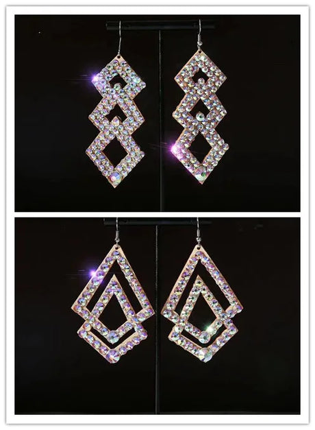 Wholesale Crystal Rhinestone Earrings