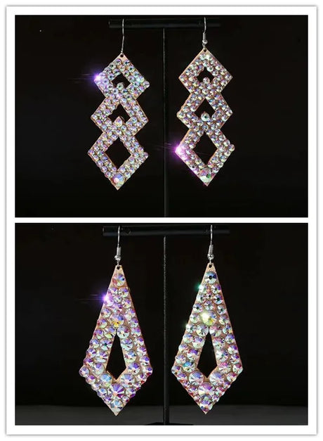 Wholesale Crystal Rhinestone Earrings