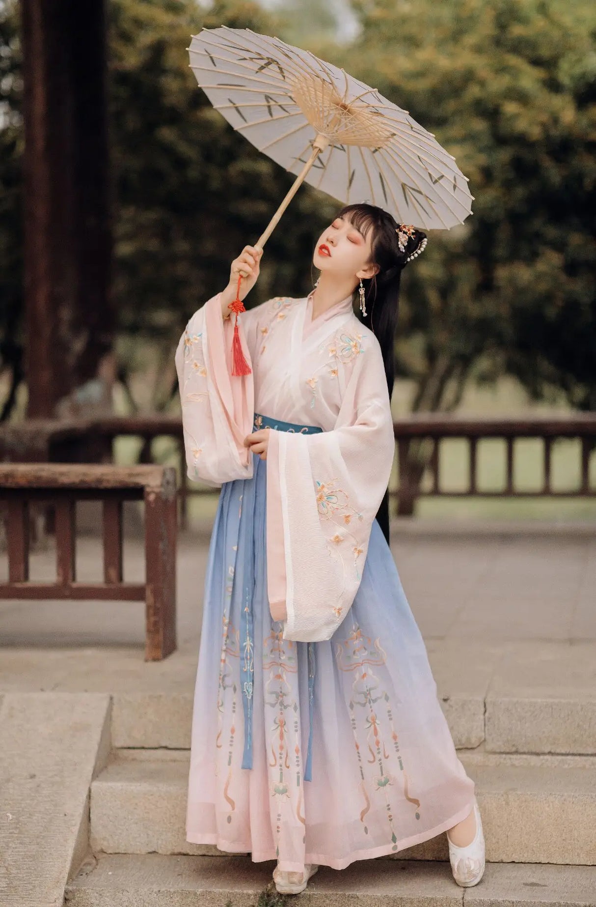 Women Hanfu Dress Traditional Chinese Cloth Outfit Ancient