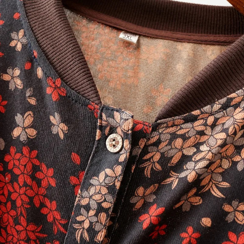 Womens Jacket Spring Autumn Casual Clothing Senior Cotton
