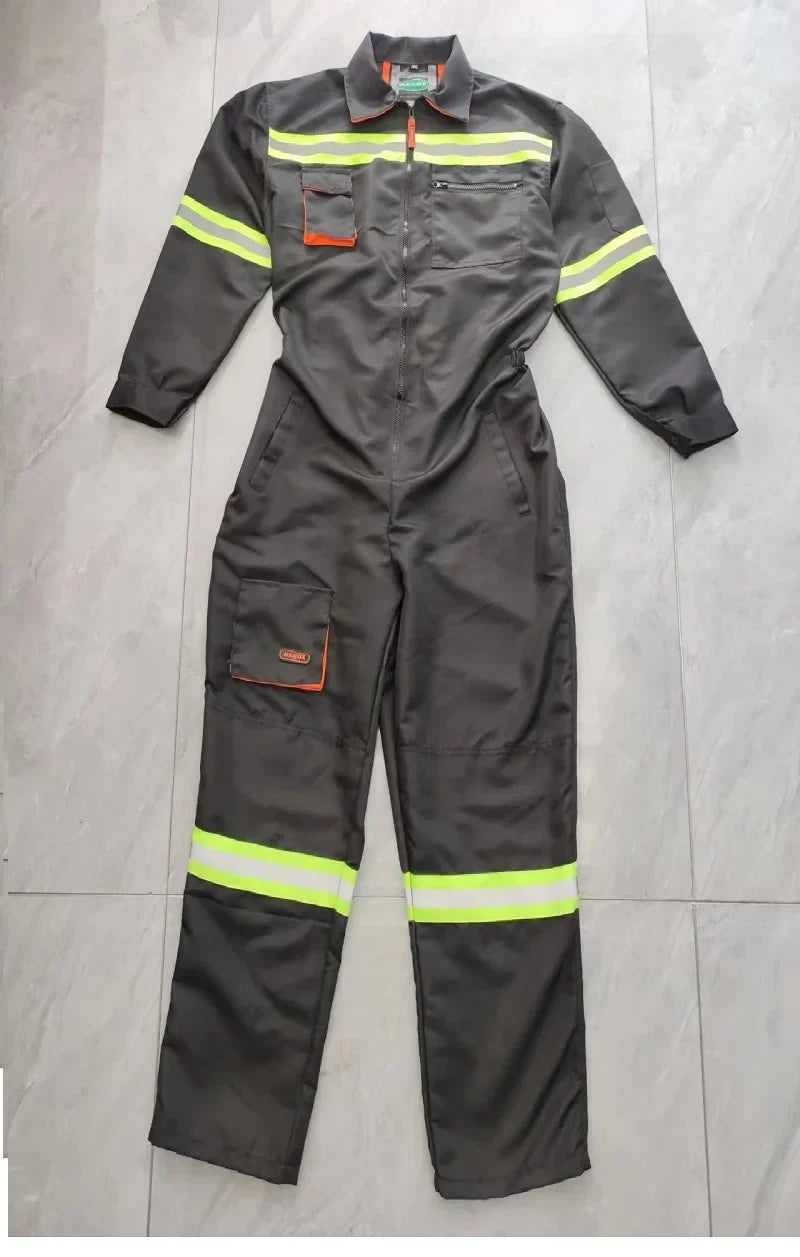 Work Overalls Men' Working Coverall Welding Suit Car