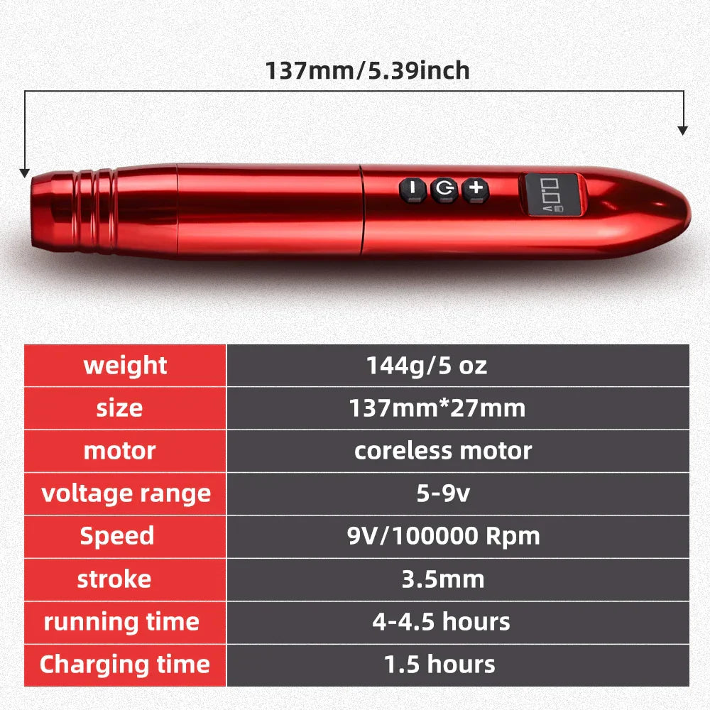 Xnet Wireless Permanent Makeup Machine Pen Eyeliner Tools