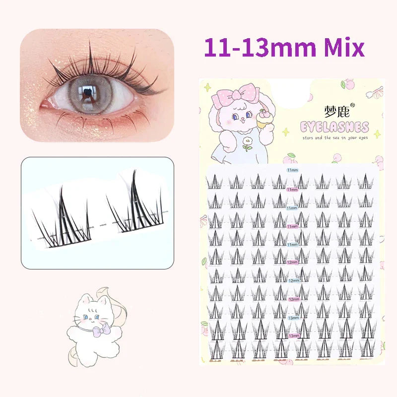 Pairs Fairy False Eyelashes Little Devil Individual