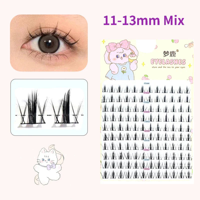 Pairs Fairy False Eyelashes Little Devil Individual