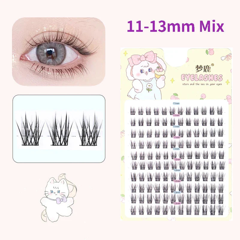 Pairs Fairy False Eyelashes Little Devil Individual