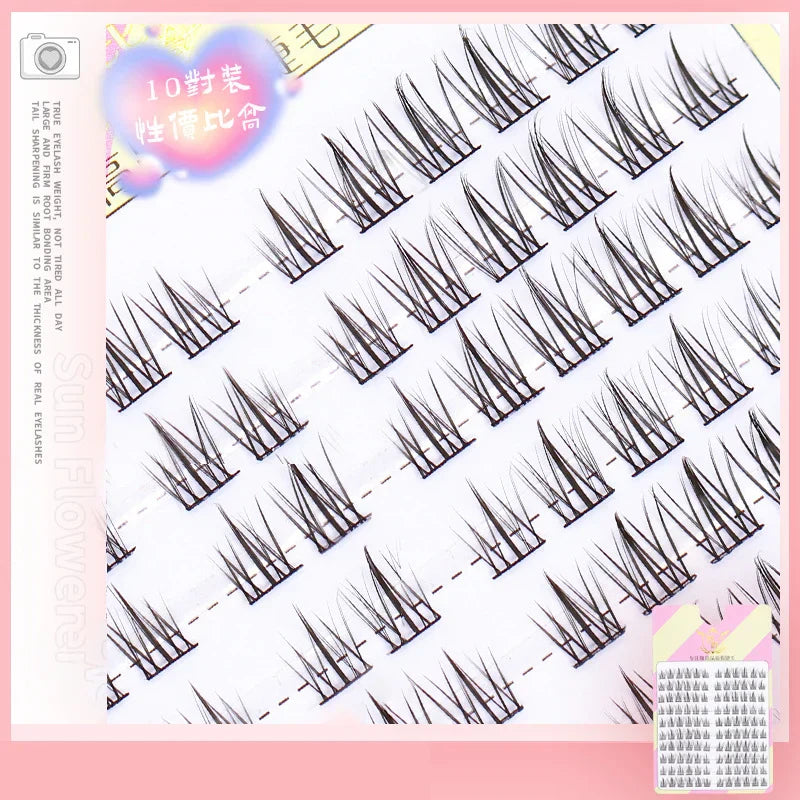 Pairs Fairy False Eyelashes Little Devil Individual