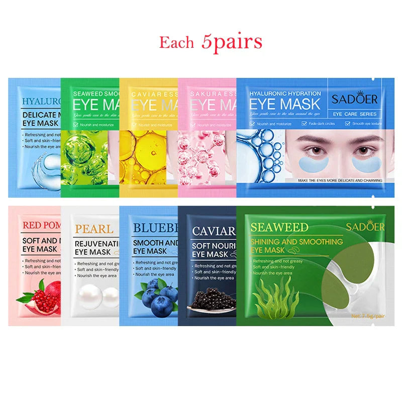 Crystal Collagen Eye Mask Moisturizing Anti Dark