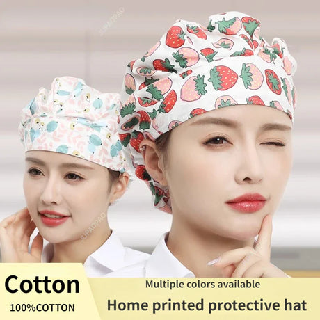 Colors Dustproof Cooking Cap Breathable Hotel Cook Cap