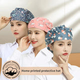 Colors Dustproof Cooking Cap Breathable Hotel Cook Cap