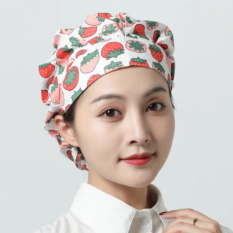 Colors Dustproof Cooking Cap Breathable Hotel Cook Cap