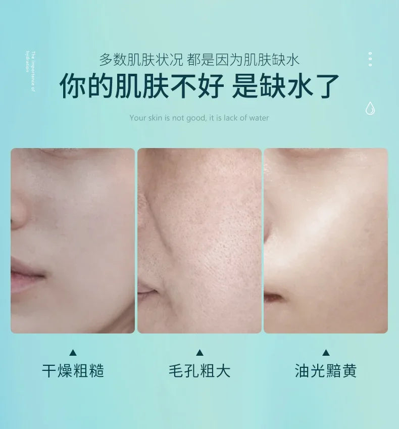 Pieces Hyaluronic Acid Facial Mask Sheet Pores