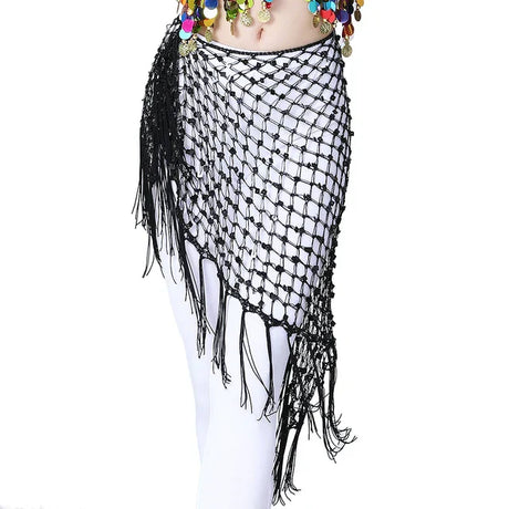 Colors Belly Dance Accessories Long Tassel Belt Elastic