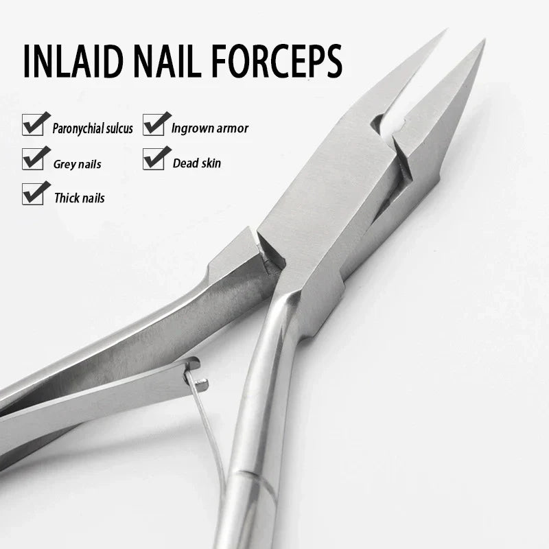 Toenail Ingrown Nail Art Cuticle Nipper Clipper Edge