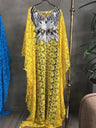 Piece Set V-Neck African Dresses Women Bat Sleeve