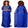 Piece Set V-Neck African Dresses Women Bat Sleeve