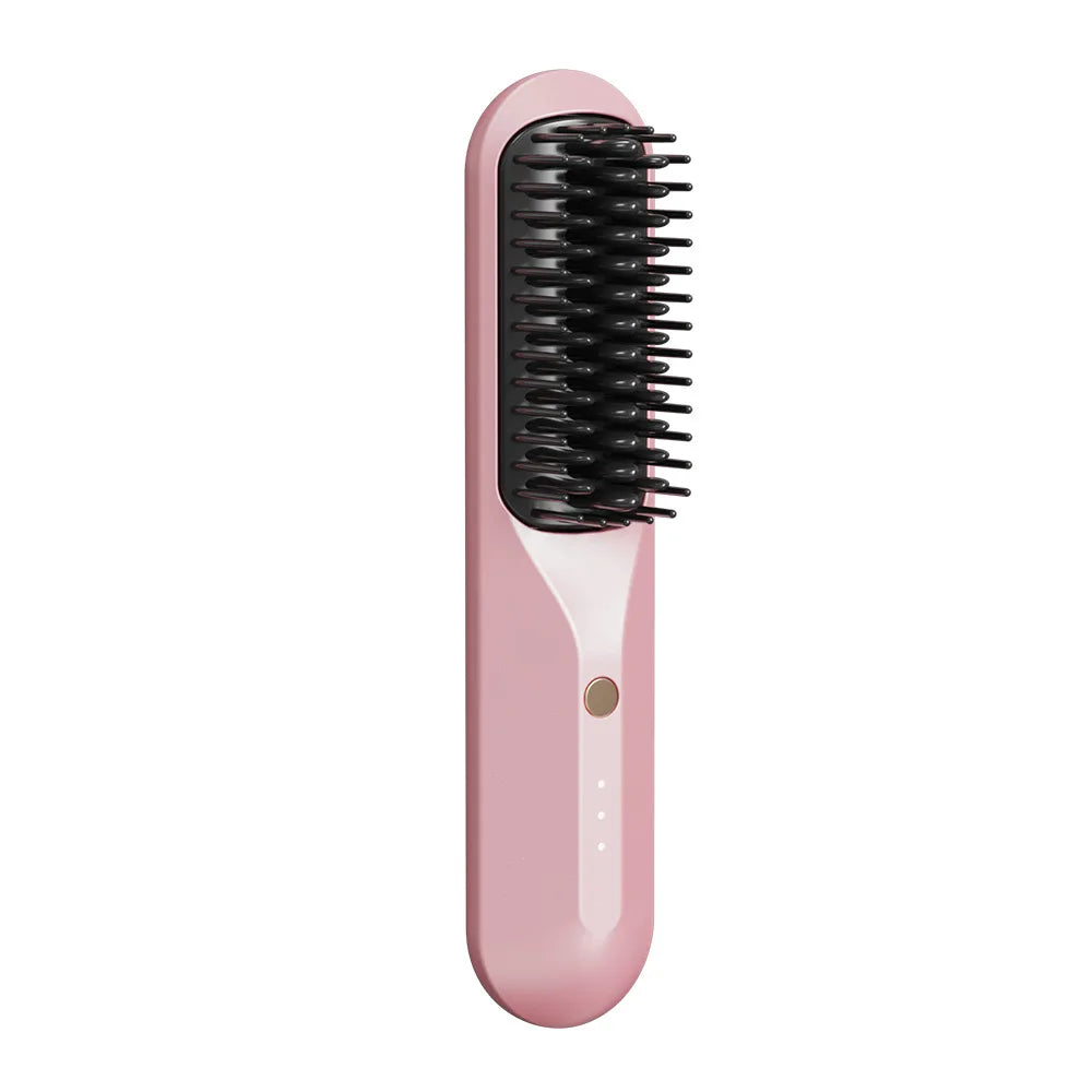 In Wireless Hair Straightener Hair Curler Hot Comb