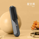 In Wireless Hair Straightener Hair Curler Hot Comb