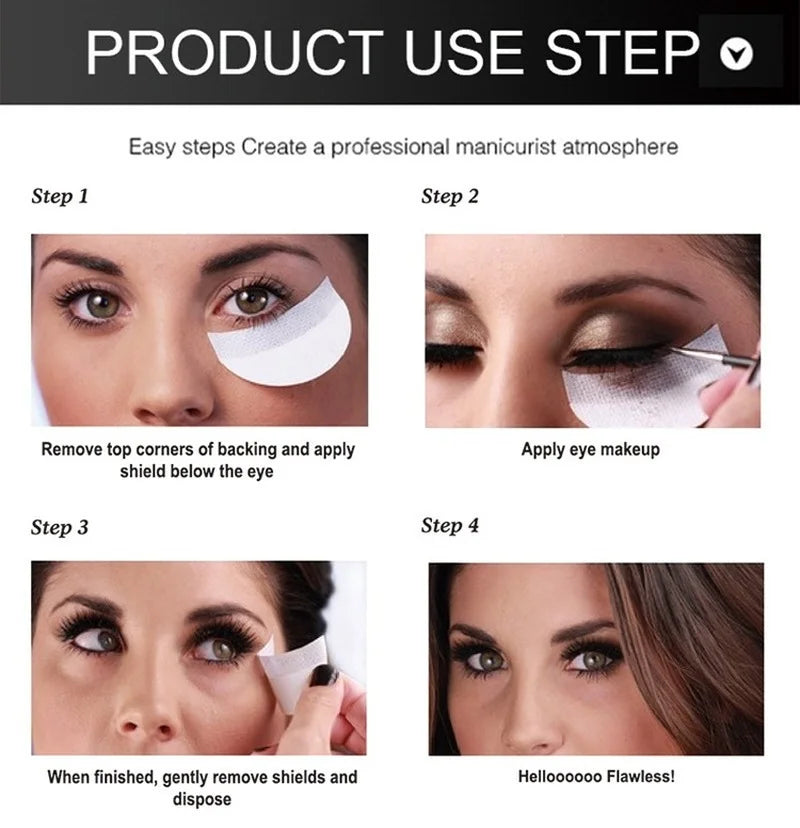 Eyeshadow Makeup Aids Disposable Makeup Protector Stickers