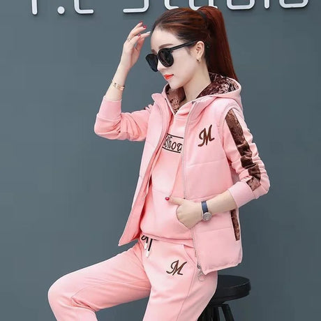 Autumn Winter New Women'S Casual Sweat Suit Fashion