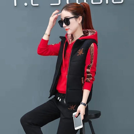 Autumn Winter New Women'S Casual Sweat Suit Fashion