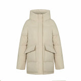 New Winter Women Mid-Long Parkas Jackets Casual Thick