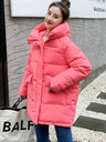 New Winter Women Mid-Long Parkas Jackets Casual Thick