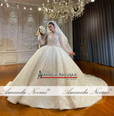 Amanda Novias Original Design Luxury Wedding Dress Ns4715