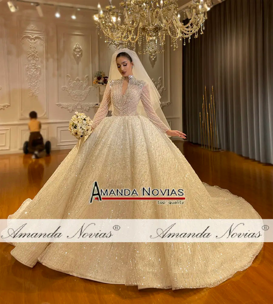 Amanda Novias Original Design Luxury Wedding Dress Ns4715