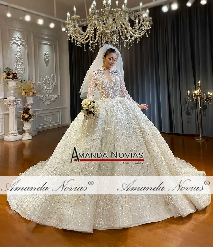 Amanda Novias Original Design Luxury Wedding Dress Ns4715