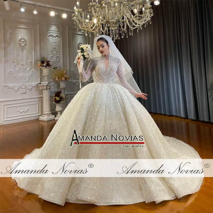 Amanda Novias Original Design Luxury Wedding Dress Ns4715