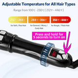 Ceramic Barrel Hair Curlers Automatic Rotating Curling