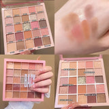 Color Eyeshadow Palette Waterproof Glitter Matte Shimmer