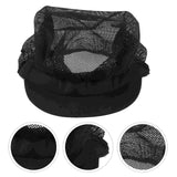 Pieces Mesh Chef Hat Man Cap Uniform Cotton