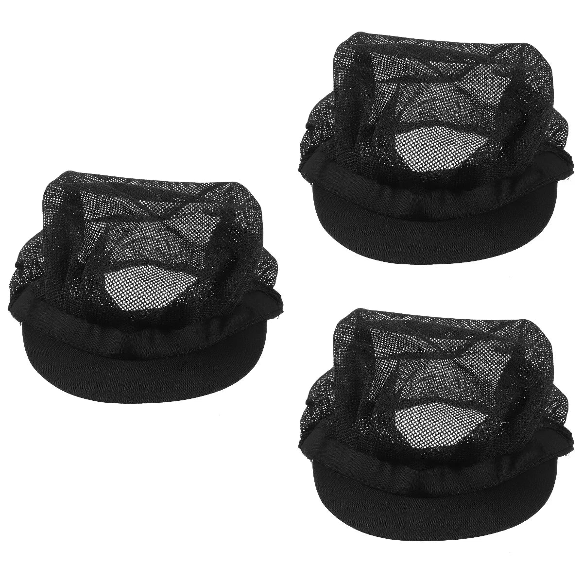 Pieces Mesh Chef Hat Man Cap Uniform Cotton