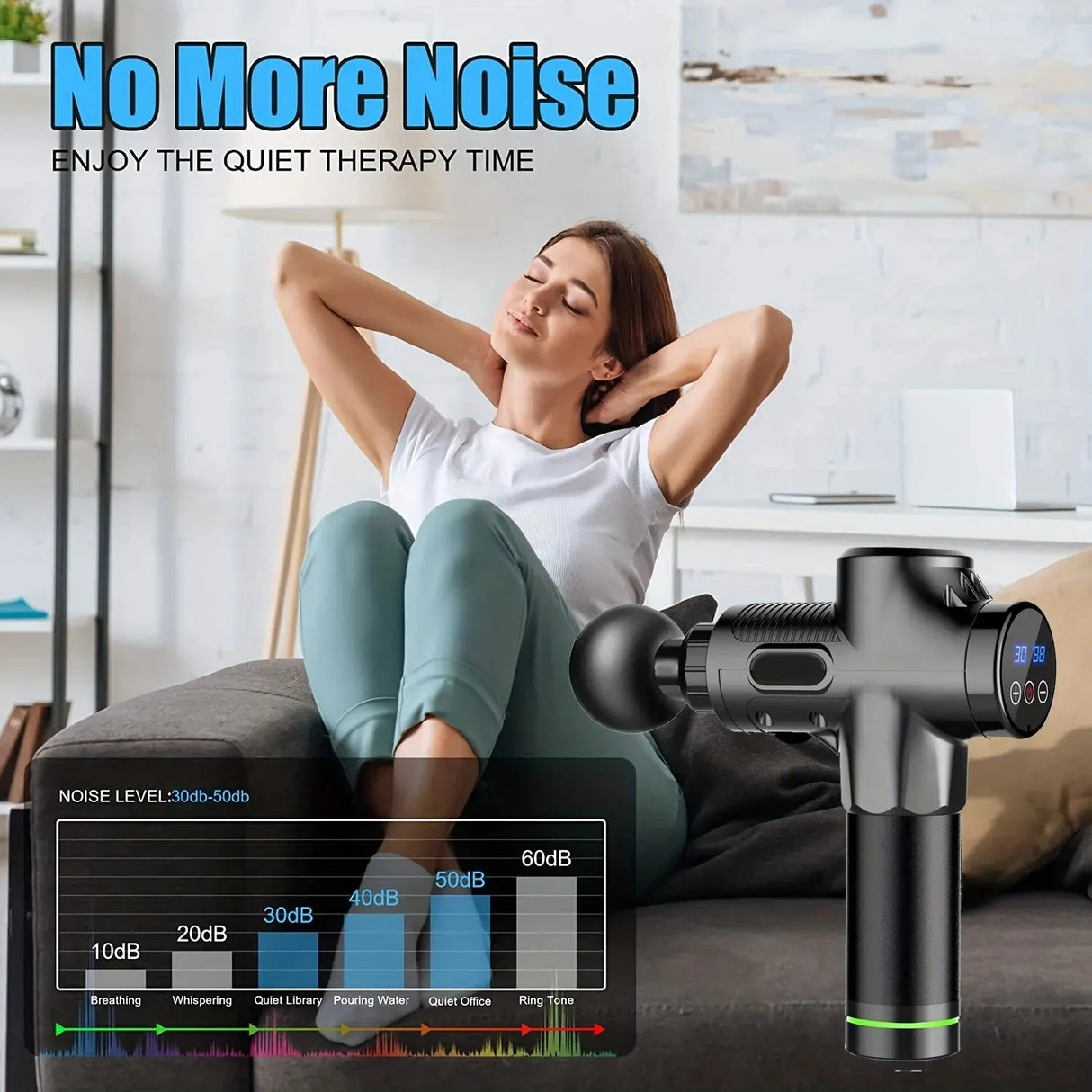 Level Massage Gun Fascia Deep Muscle Relax