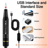 Rpm Electric Nail Drill Machine Usb Nail Polish