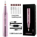 Rpm Electric Nail Drill Machine Usb Nail Polish